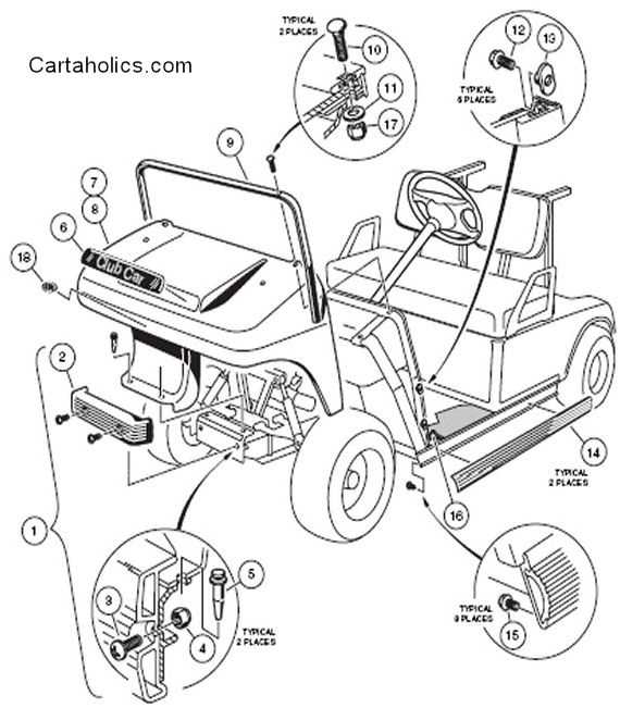 1989 club car ds wiring diagram