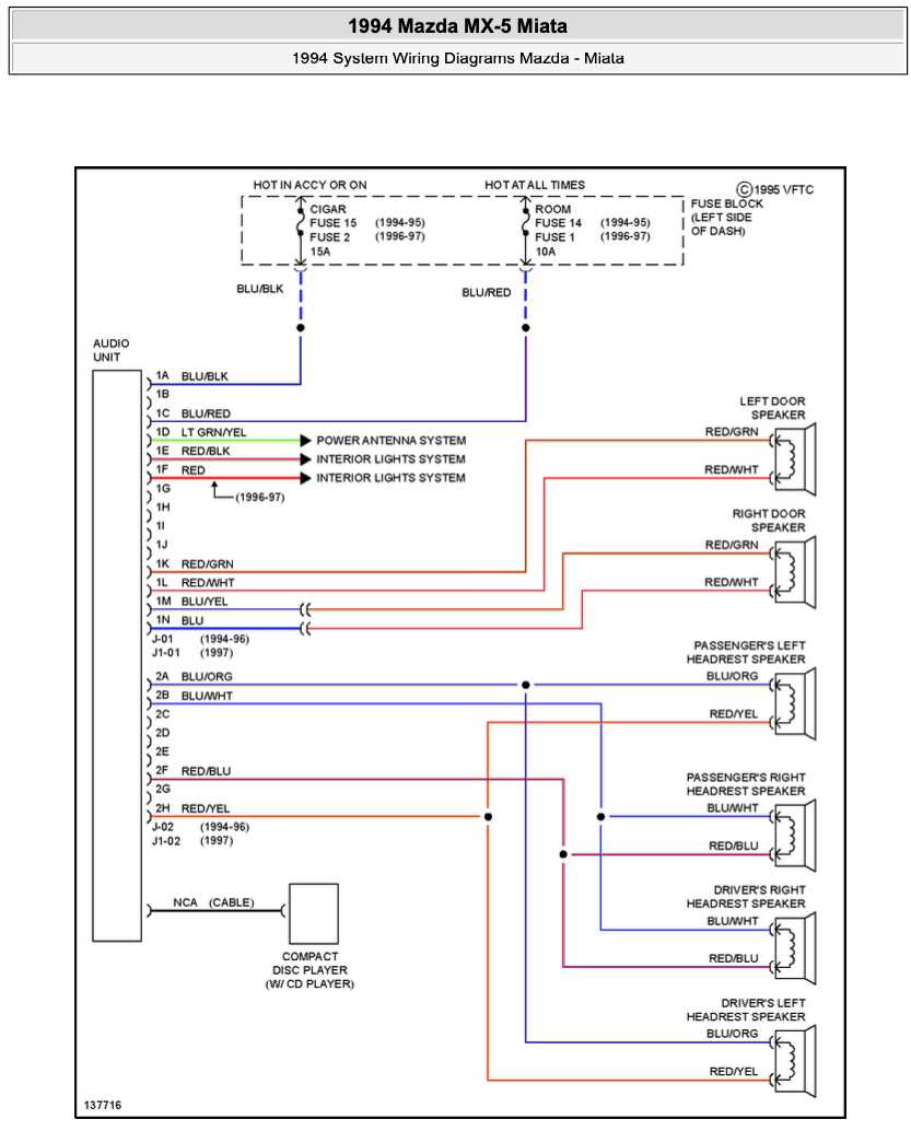 1990 miata wiring diagram