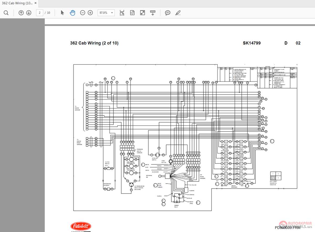1990 peterbilt 379 wiring diagram