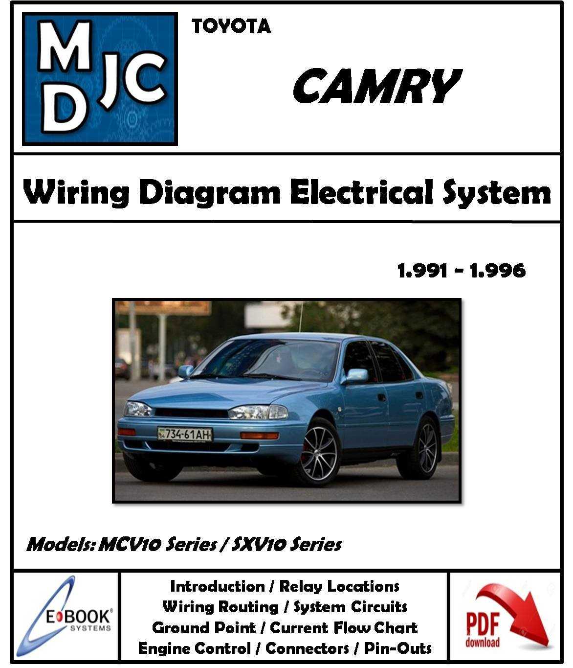 1991 toyota camry wiring diagram