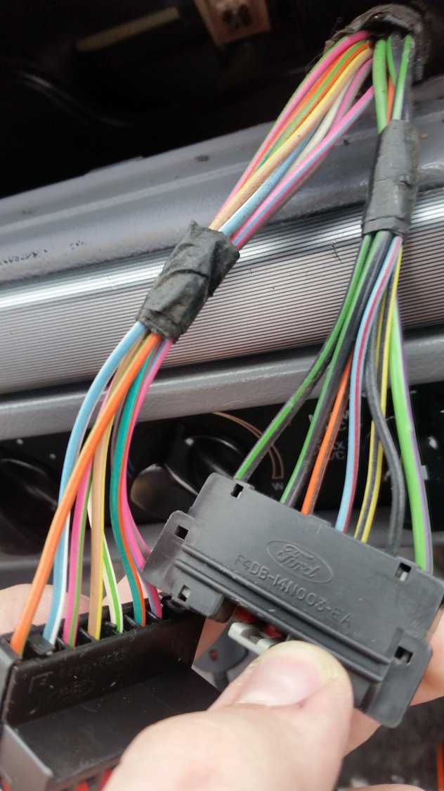 1992 ford f250 radio wiring diagram
