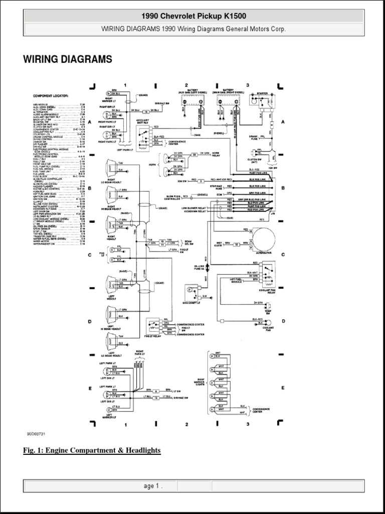 1993 chevy silverado starter wiring diagram