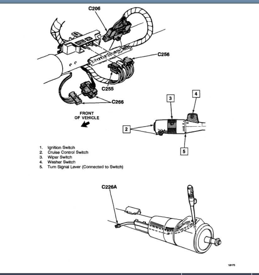 1993 chevy truck ignition switch wiring diagram