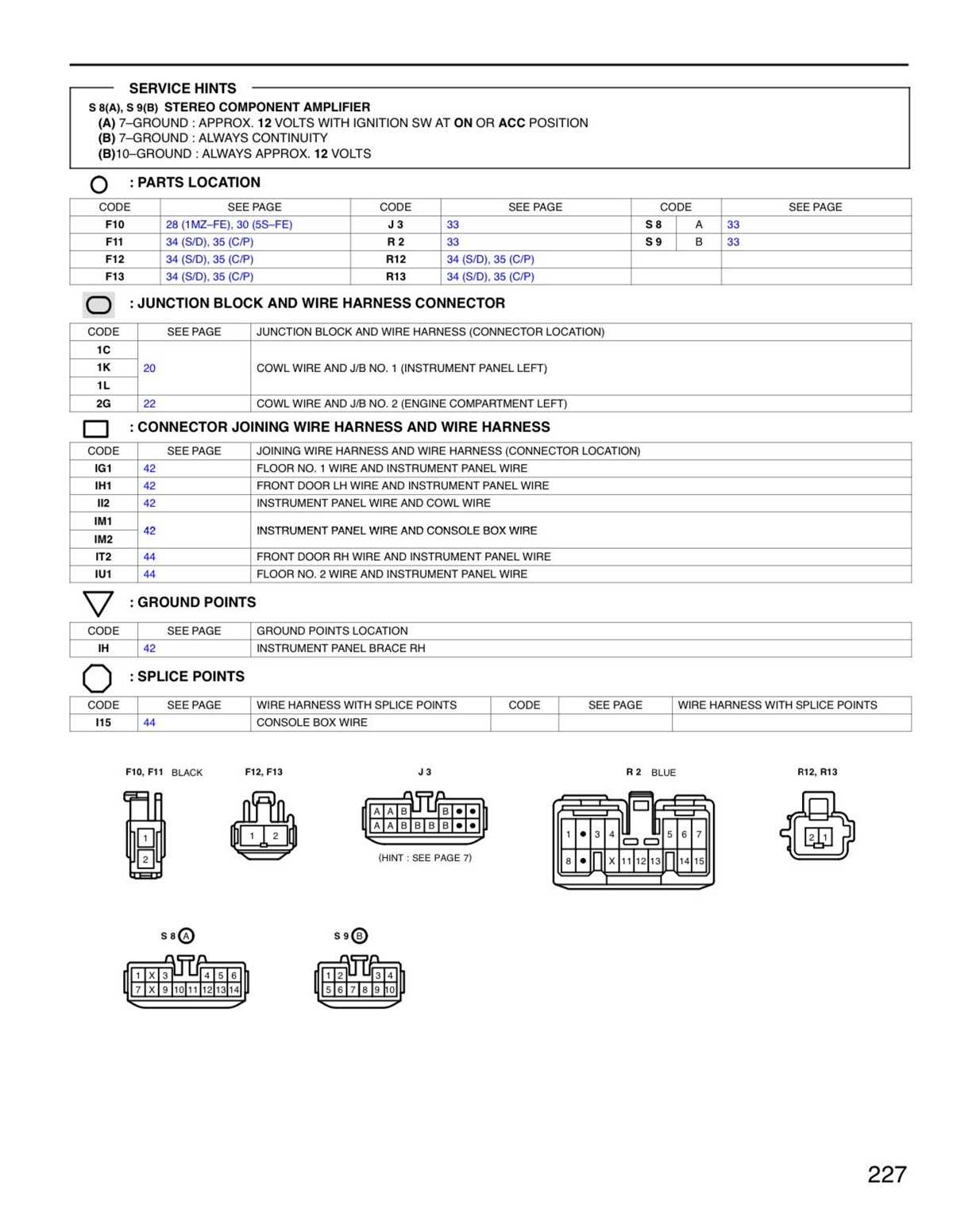 1993 toyota camry radio wiring diagram