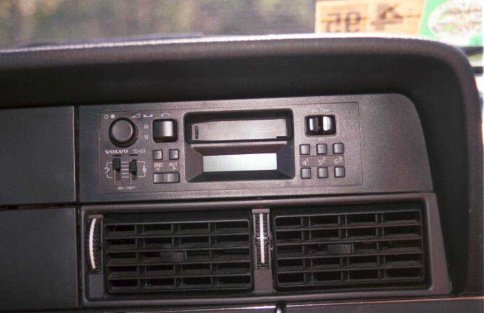 1993 volvo 240 radio wiring diagram