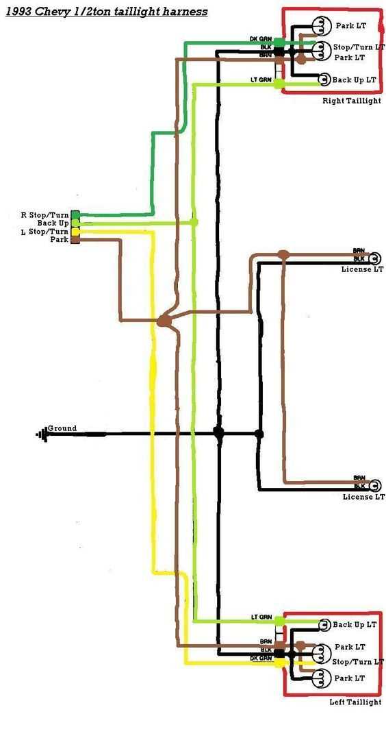 1994 k1500 wiring diagram