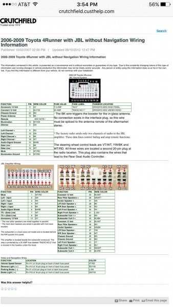 1995 toyota 4runner radio wiring diagram