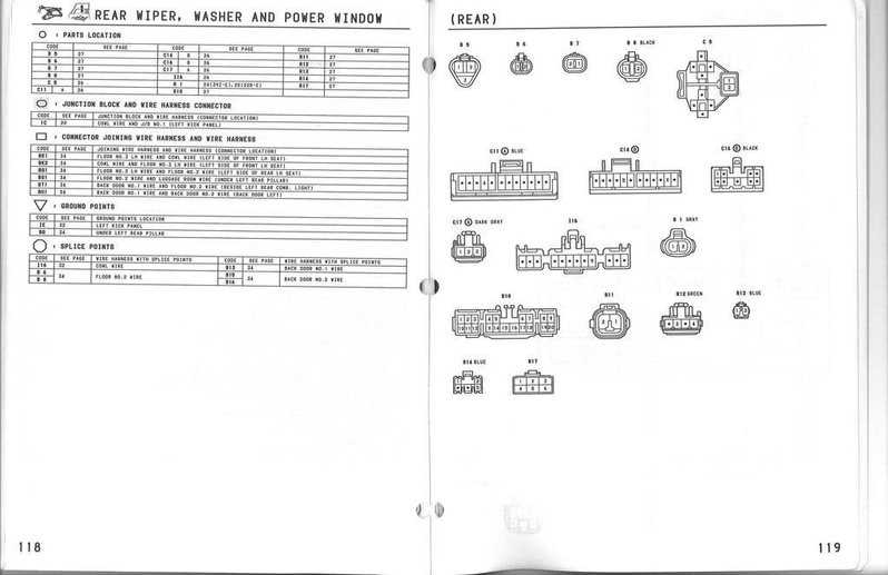 1995 toyota 4runner radio wiring diagram