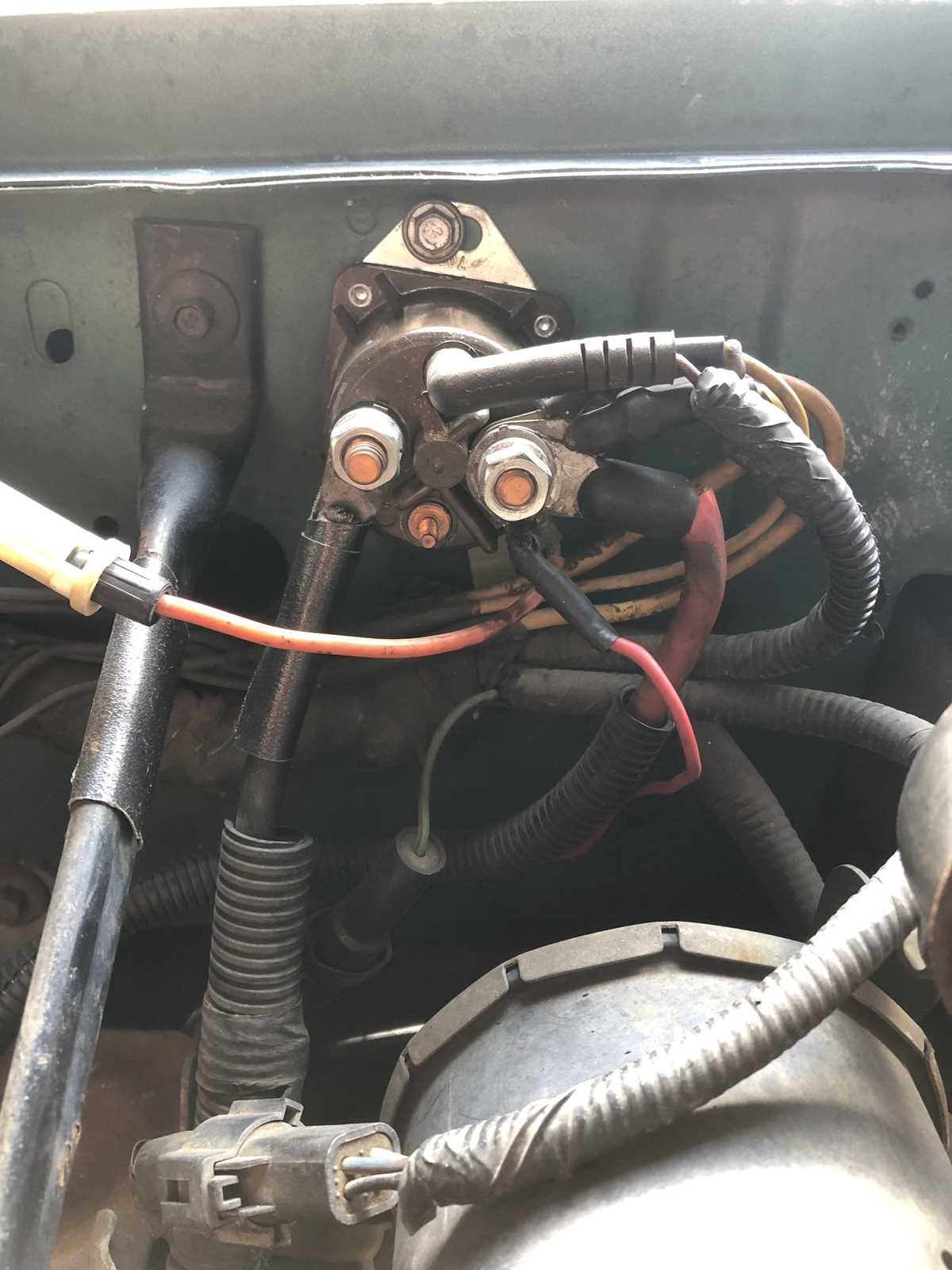 1996 ford ranger starter solenoid wiring diagram