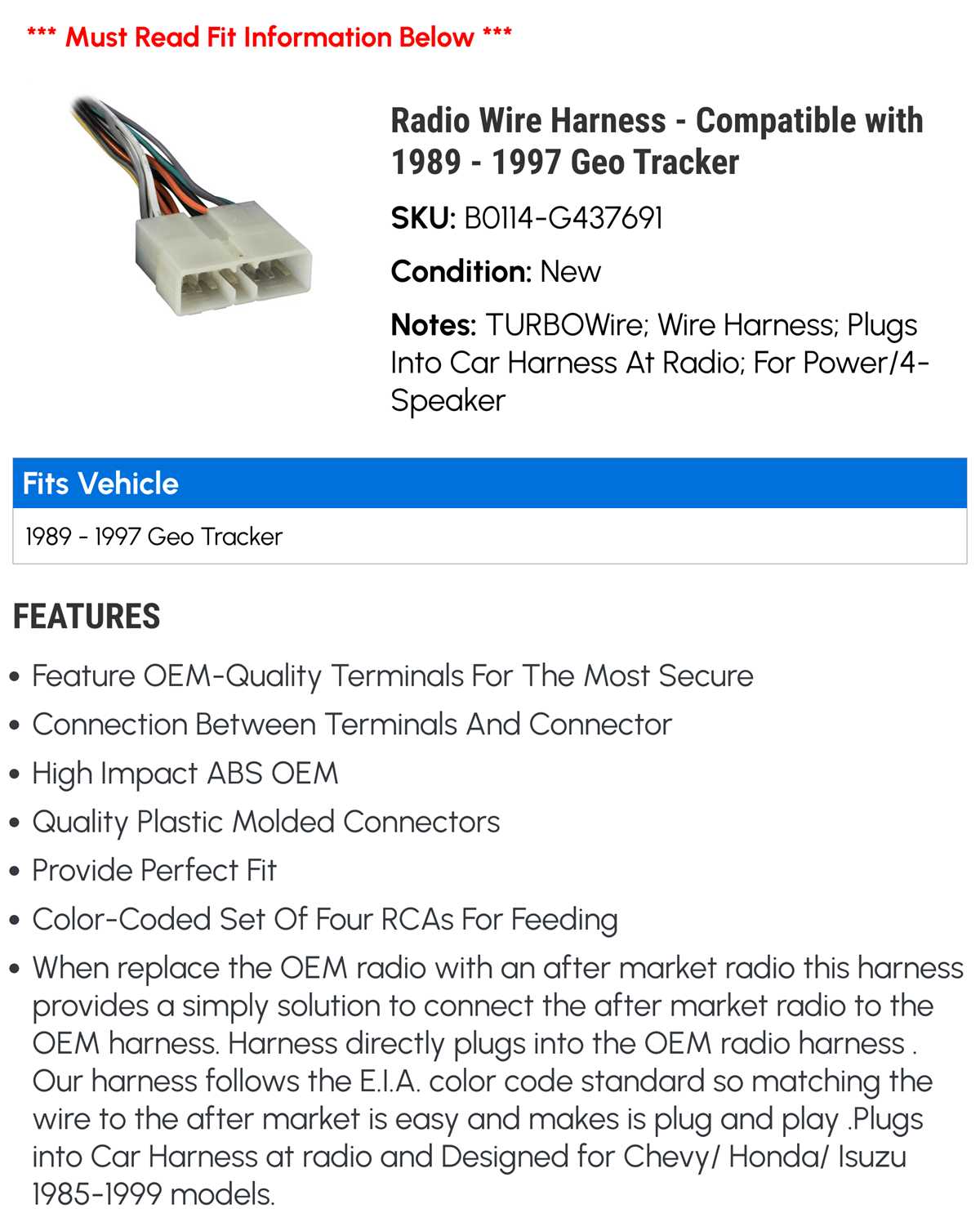1996 geo tracker wiring diagram