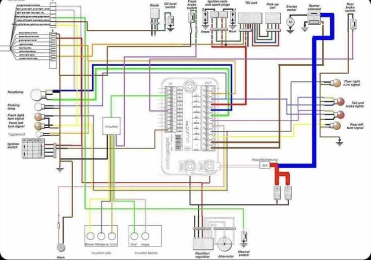 1996 yamaha virago 750 wiring diagram
