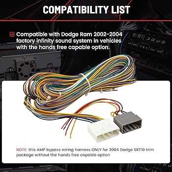 1997 dodge ram infinity sound system wiring diagram