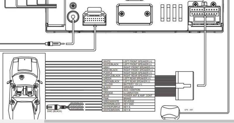1997 mitsubishi eclipse radio wiring diagram