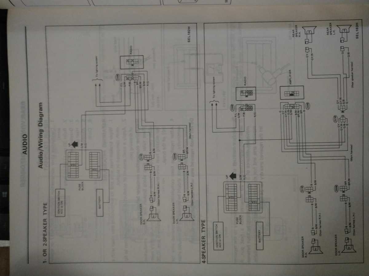 1997 nissan hardbody radio wiring diagram