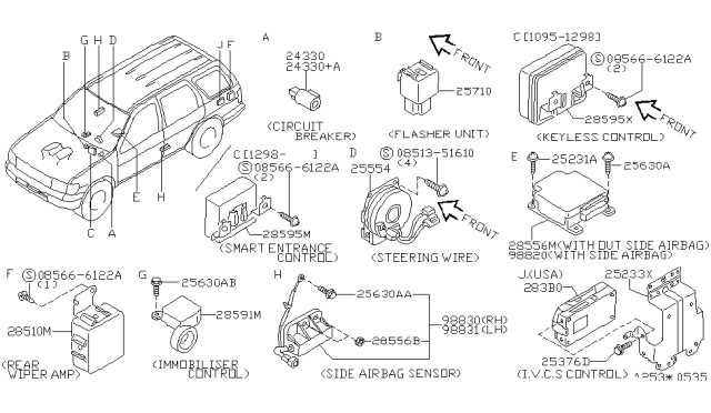 1997 nissan pathfinder stereo wiring diagram