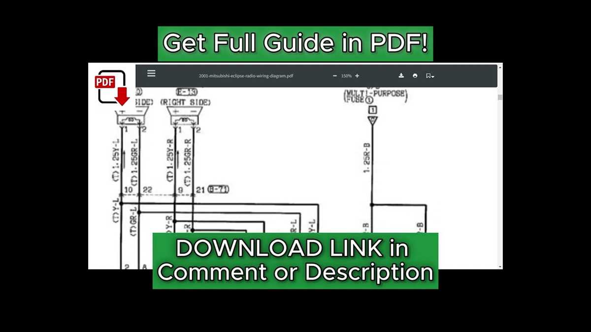 1997 mitsubishi eclipse radio wiring diagram