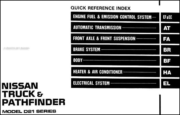 1997 nissan pathfinder stereo wiring diagram