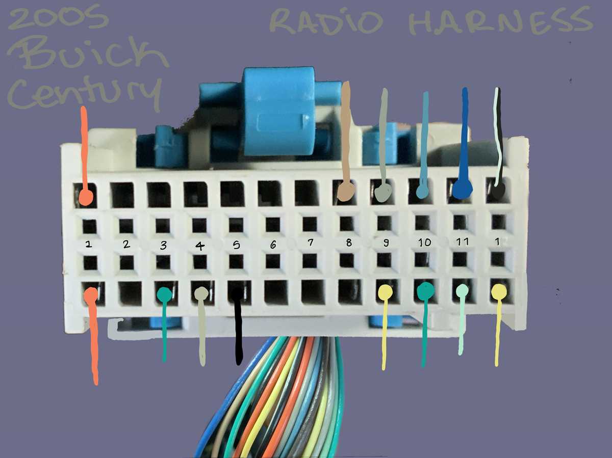 1998 buick century radio wiring diagram