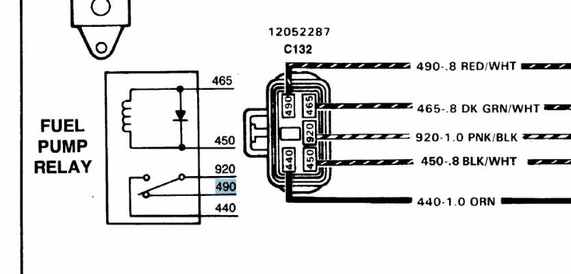 1998 gmc sonoma fuel pump wiring diagram