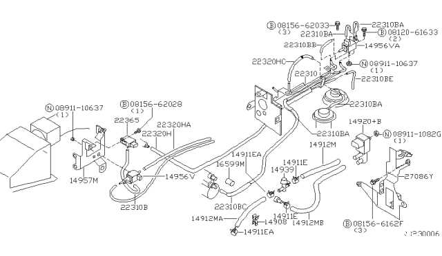 1998 nissan altima cooling system schematic diagram