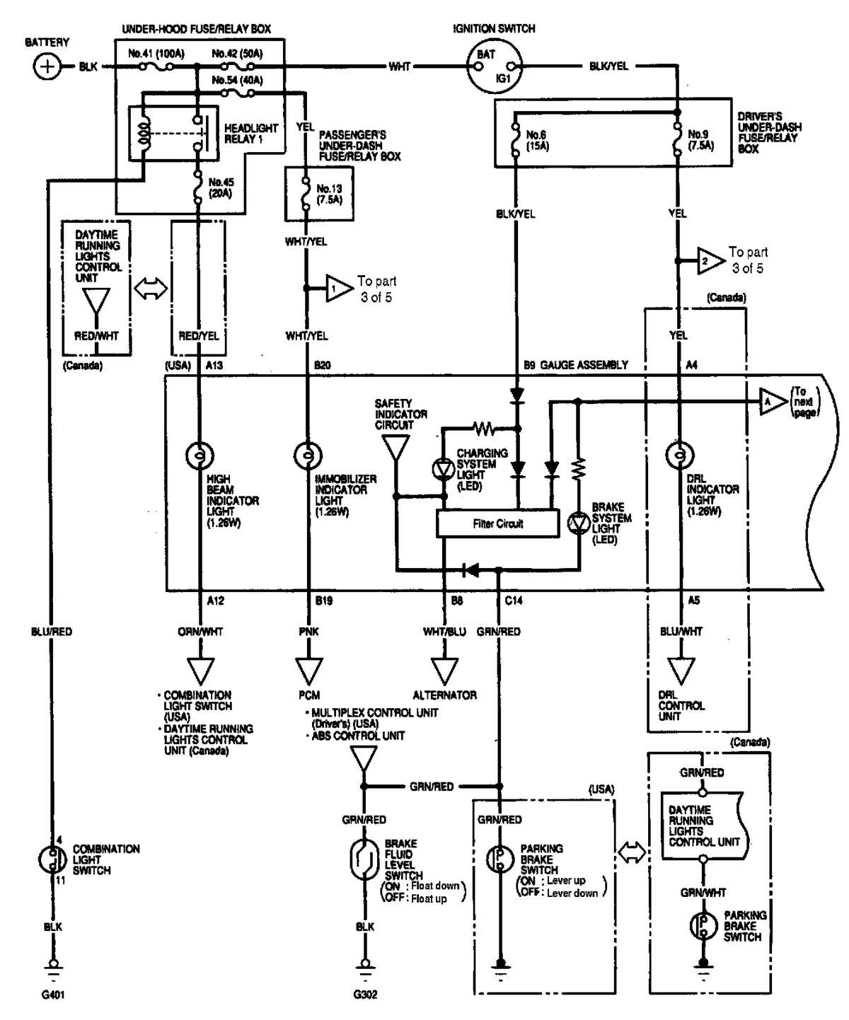 1998 honda accord wiring diagram