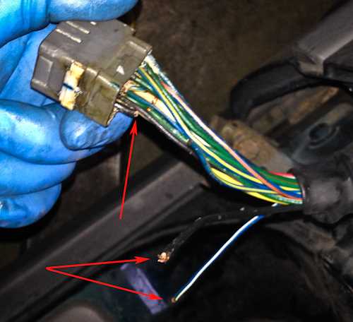 1998 honda civic drivers door wiring harness diagram