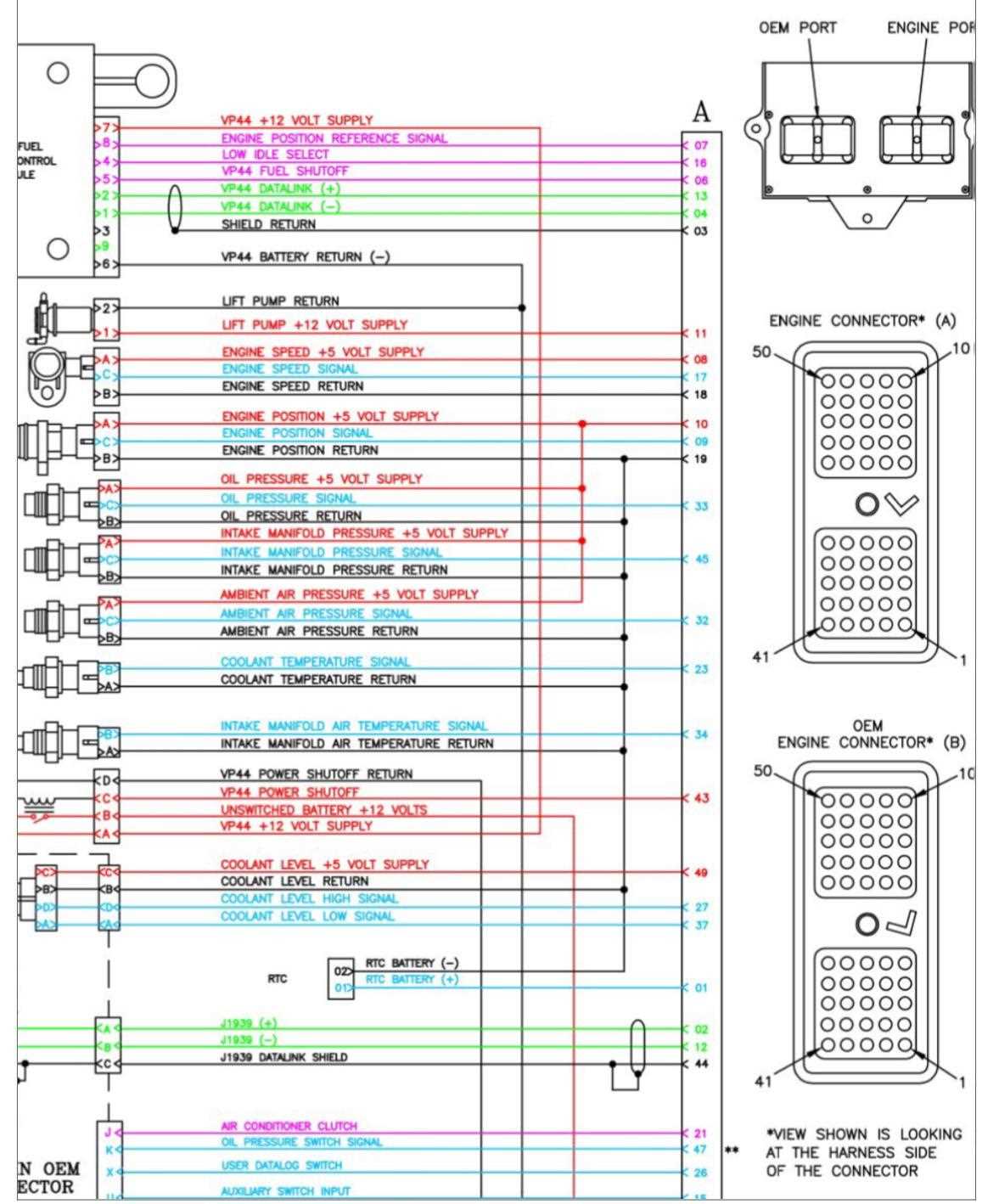 1999 dodge cummins ecm wiring diagram