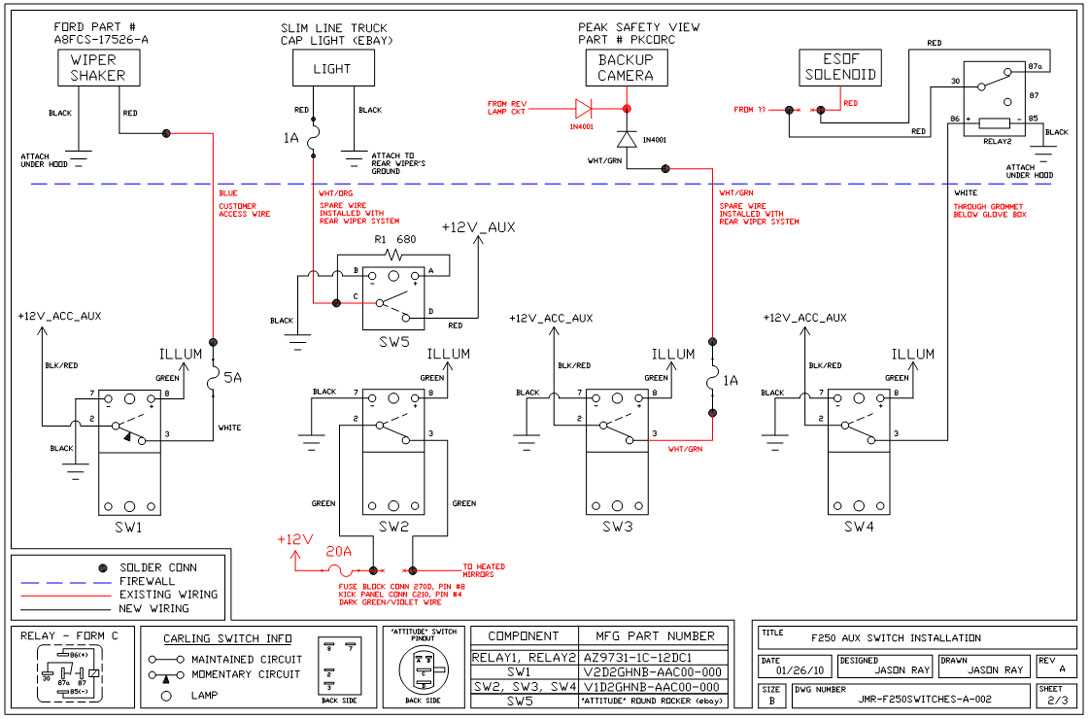 1999 f250 wiring diagram