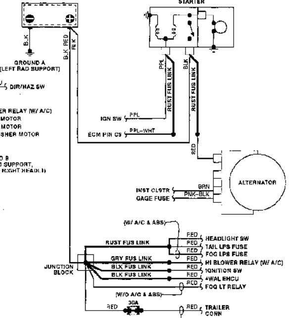 1999 ford f150 ignition wiring diagram