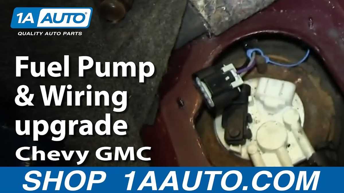 1999 isuzu rodeo fuel pump wiring diagram