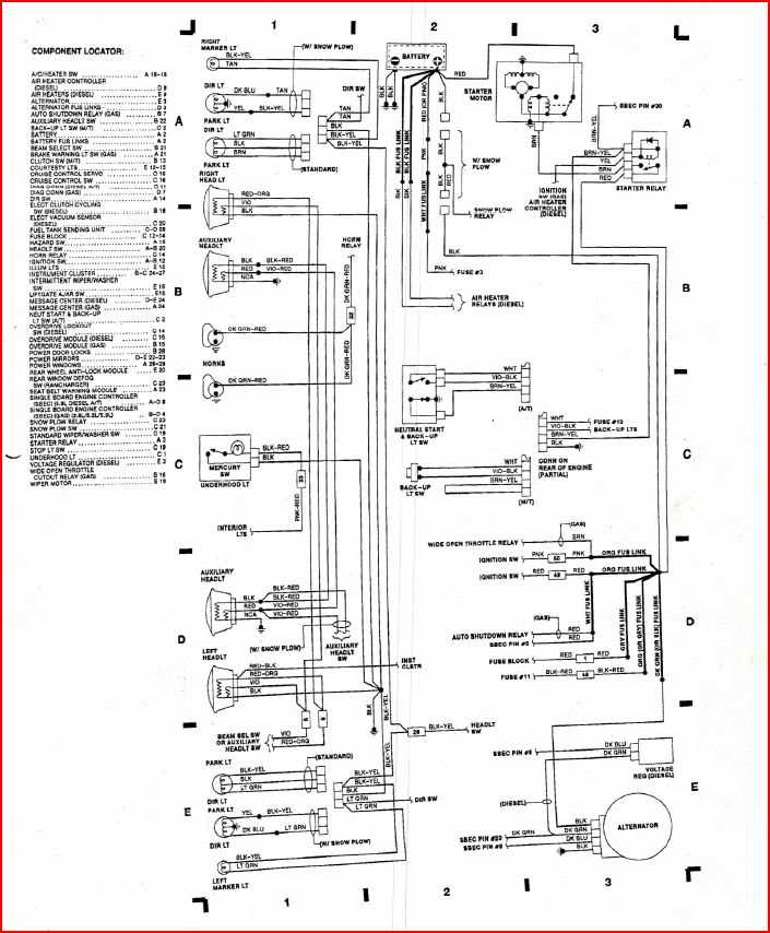 1999 dodge ram 2500 stereo wiring diagram