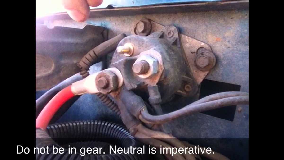 1999 ford f250 starter solenoid wiring diagram