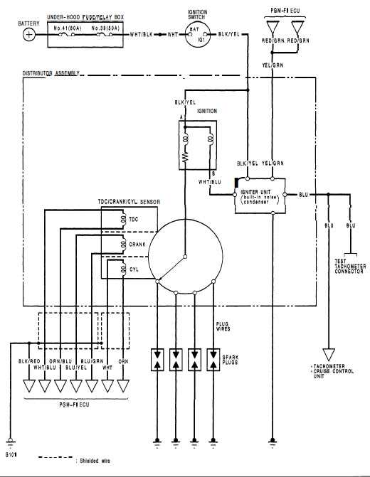 1999 honda crv distributor wiring diagram