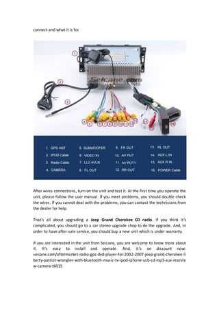 1999 jeep grand cherokee stereo wiring diagram