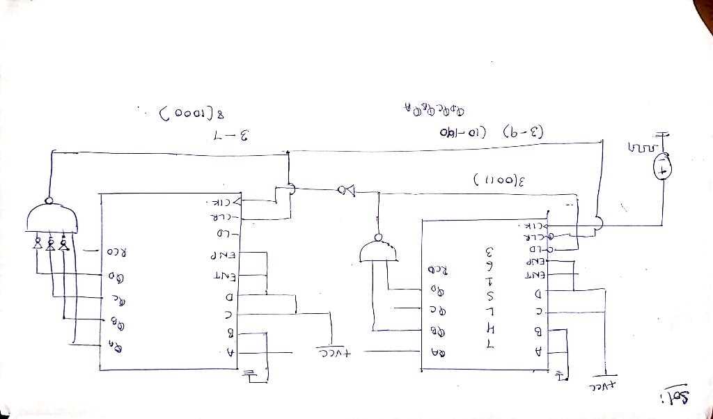 2 digit counter circuit diagram