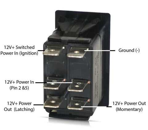 2 pin momentary switch wiring diagram