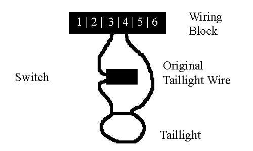 2 wire brake light switch wiring diagram