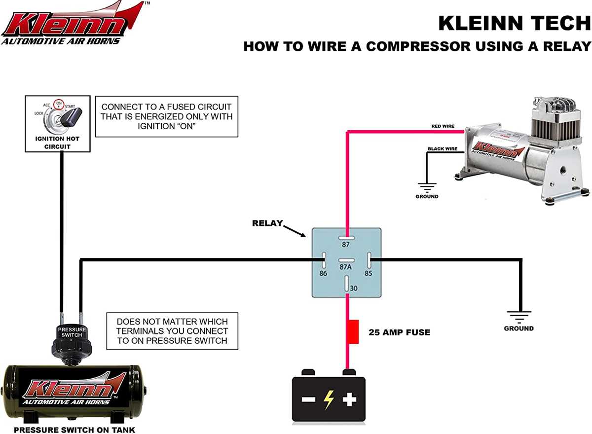 2 wire horn wiring diagram