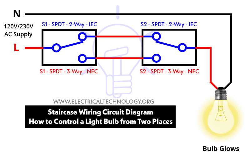 2 wire light fixture wiring diagram