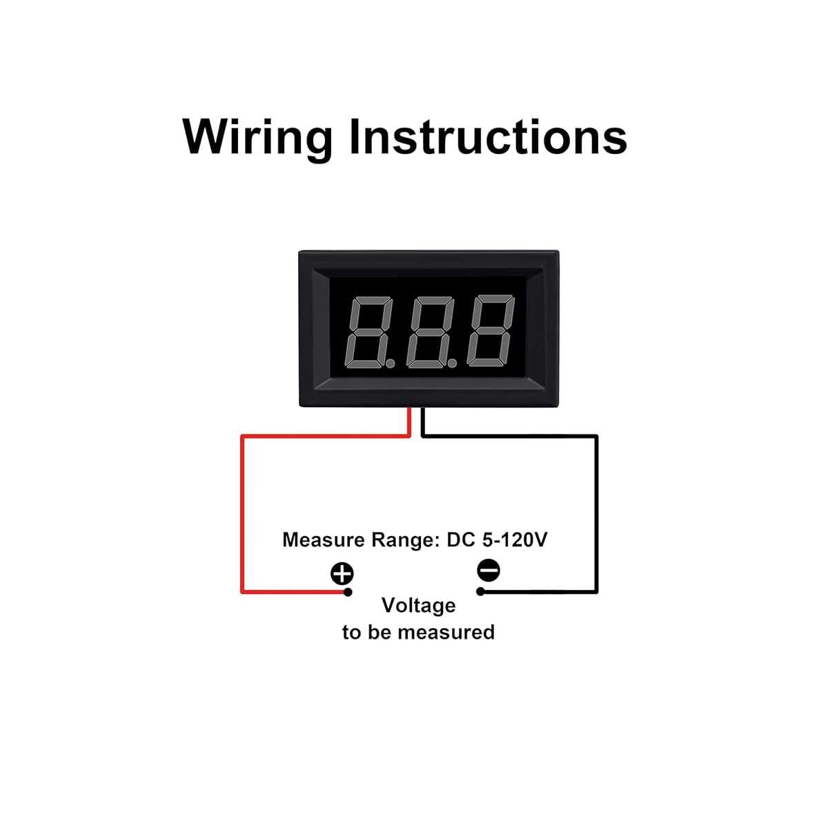 2 wire voltmeter wiring diagram