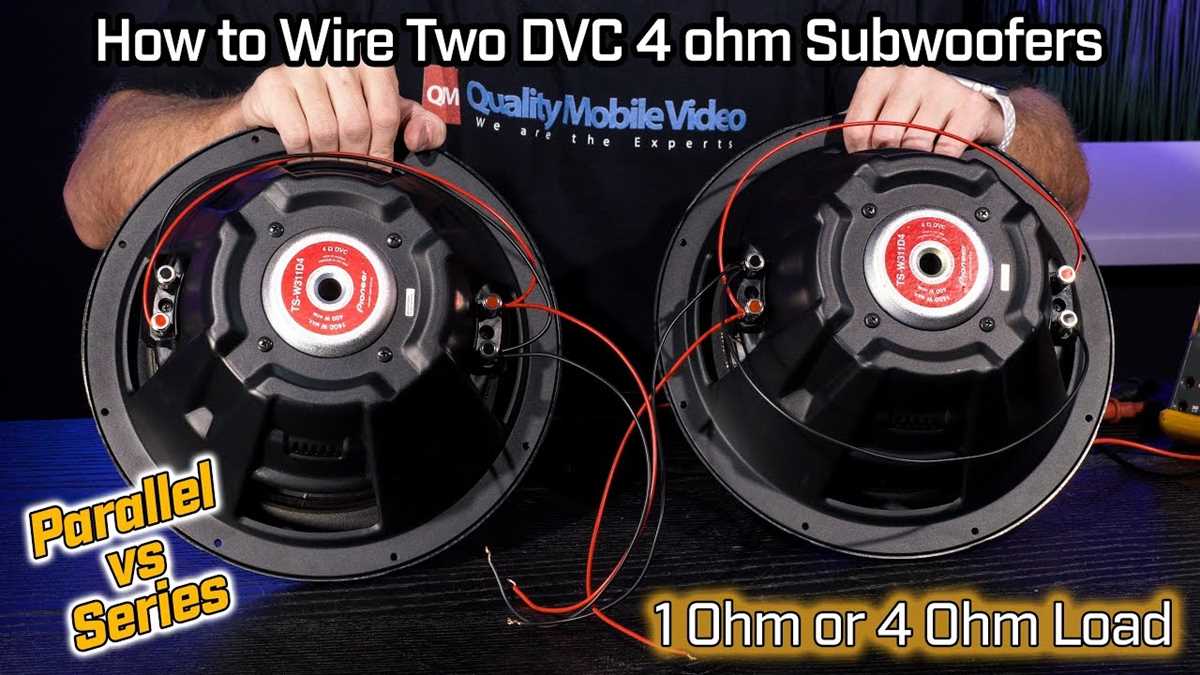 2 ohm wiring diagram for subwoofers 2 ohm wiring diagram for subwoofers