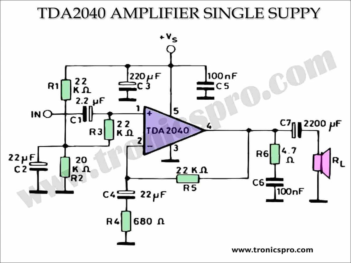 20 watt amplifier circuit diagram 20 watt amplifier circuit diagram