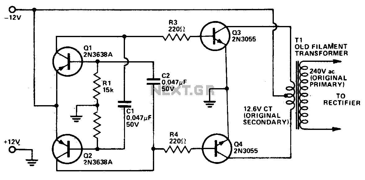 2000 watt inverter schematic diagram