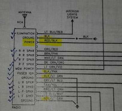 2000 ford f350 radio wiring diagram