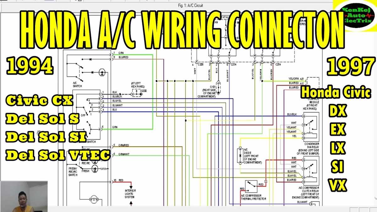 2000 honda civic ex radio wiring diagram