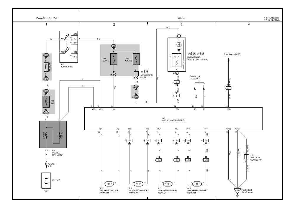 2000 toyota celica wiring diagram