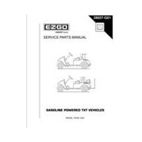 2001 ezgo txt gas wiring diagram