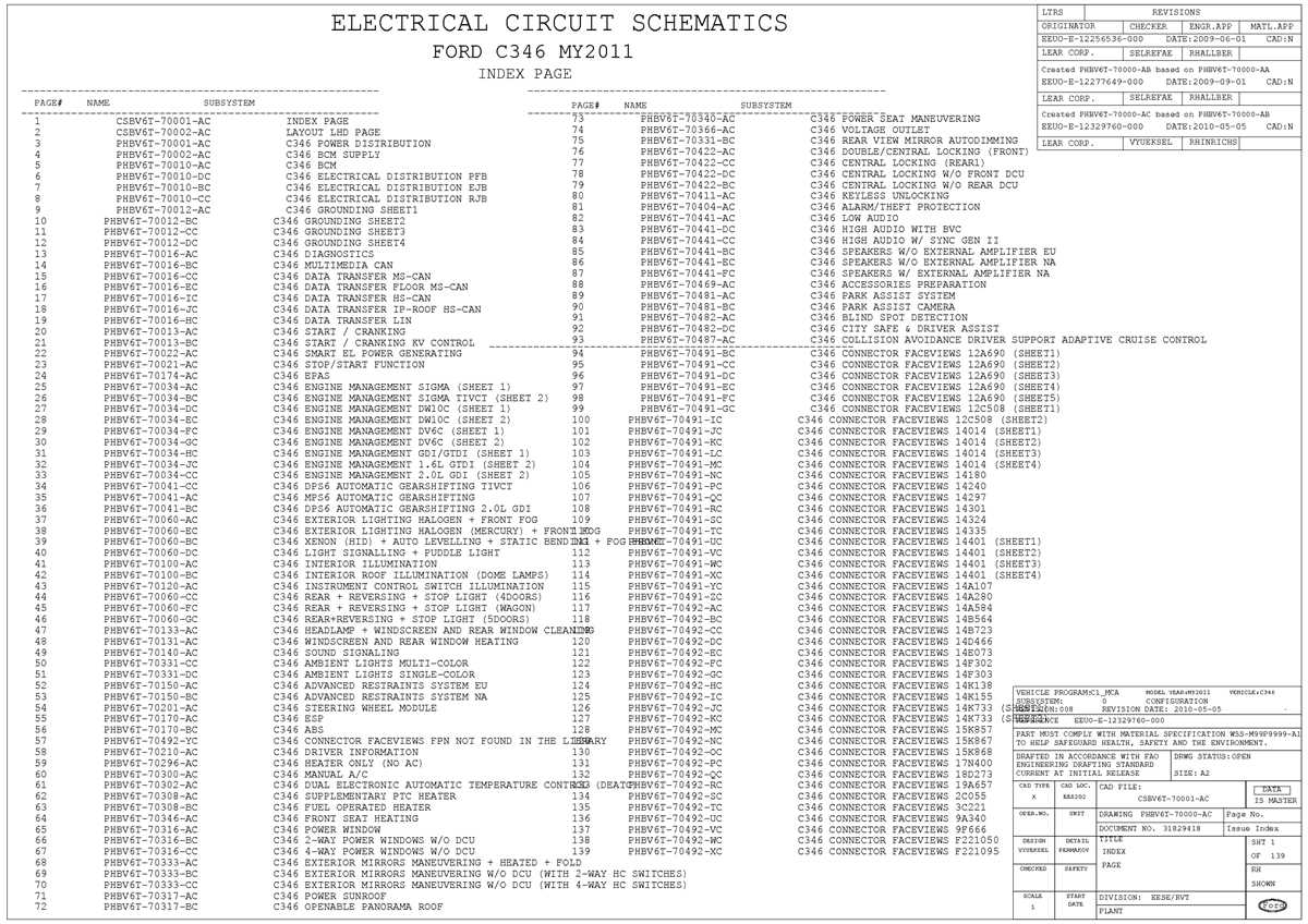 2001 ford focus wiring diagram