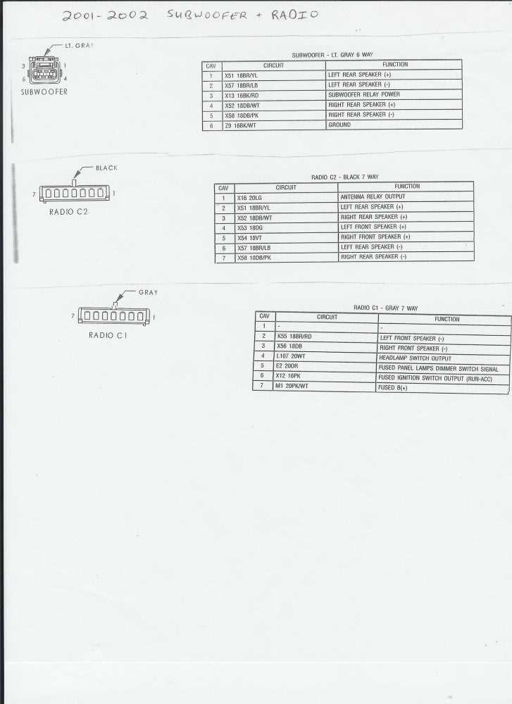 2001 jeep tj radio wiring diagram 2001 jeep tj radio wiring diagram
