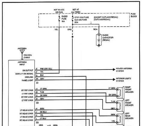 2001 subaru forester radio wiring diagram